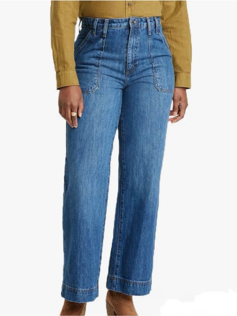 NWT Universal Thread High-Rise Wide Leg Jeans, Size 12 Reg